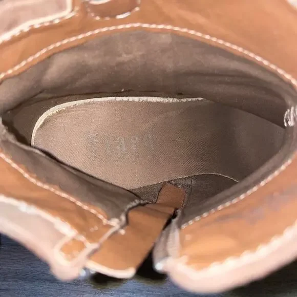 Tiara Mika-05 Floral & Paisley Embroidered Ankle Boots Size 8.5 - Picture 7 of 10